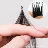 Feather hair extension, real hair extension 6D2 generation, real person hair, micro hair extension 2nd generation, feather manufacturer wholesale, micro scarless Item Picture